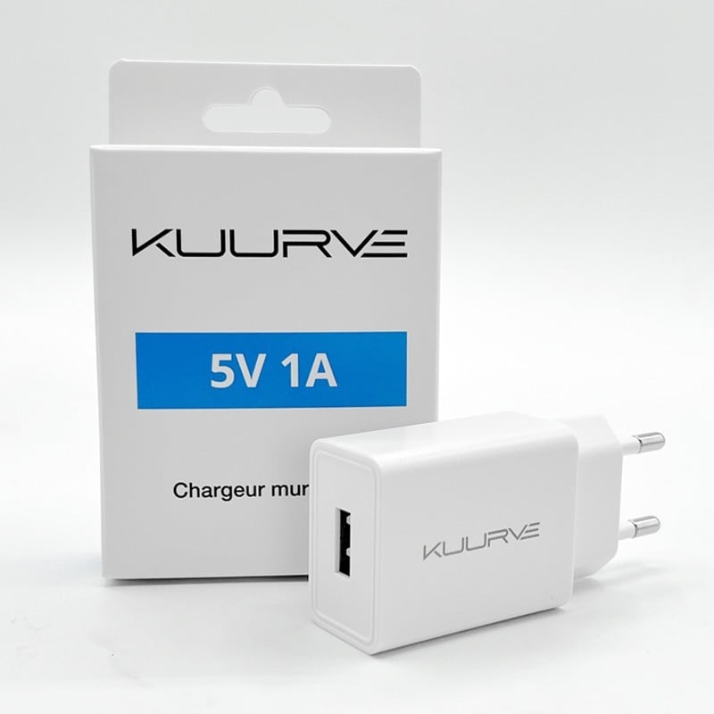 Adaptateur chargeur secteur USB
